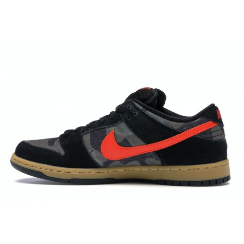 Кроссы Nike SB Dunk Low Black Rough Green - мужская сетка размеров