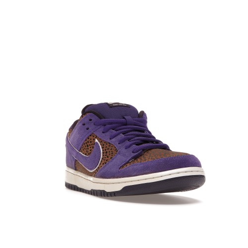 Кроссы Nike SB Dunk Low Purple Safari - мужская сетка размеров