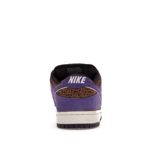 Кроссы Nike SB Dunk Low Purple Safari - мужская сетка размеров