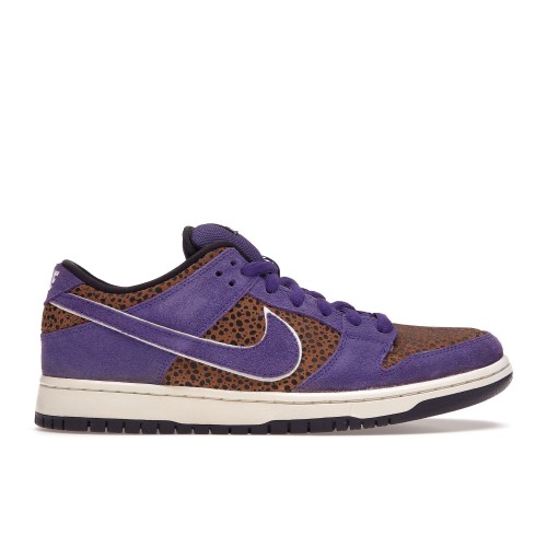 Кроссы Nike SB Dunk Low Purple Safari - мужская сетка размеров