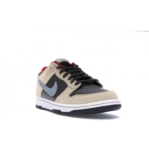 Кроссы Nike SB Dunk Low Dark Chocolate Linen - мужская сетка размеров