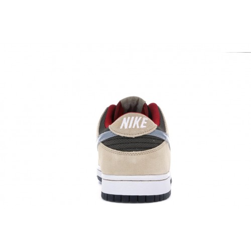 Кроссы Nike SB Dunk Low Dark Chocolate Linen - мужская сетка размеров