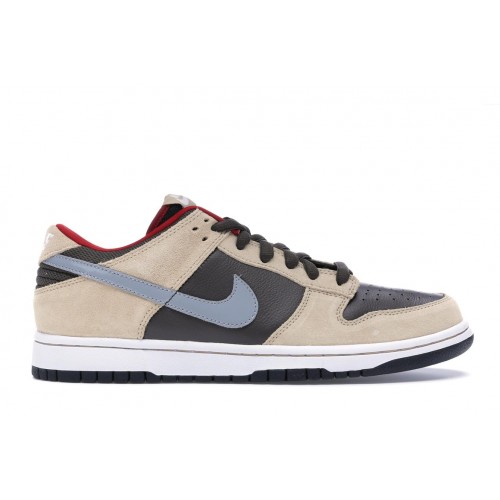 Кроссы Nike SB Dunk Low Dark Chocolate Linen - мужская сетка размеров