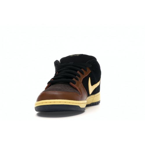 Кроссы Nike SB Dunk Low Black and Tan - мужская сетка размеров
