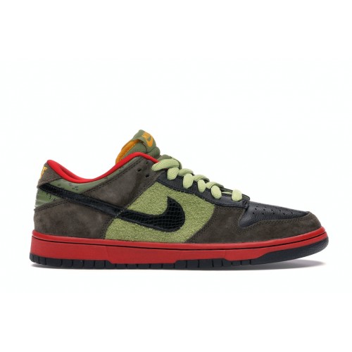 Кроссы Nike SB Dunk Low Asparagus - мужская сетка размеров