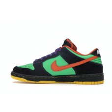 Кроссовки Nike SB Dunk Low Green Spark Hoop Orange