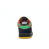 Кроссовки Nike SB Dunk Low Green Spark Hoop Orange
