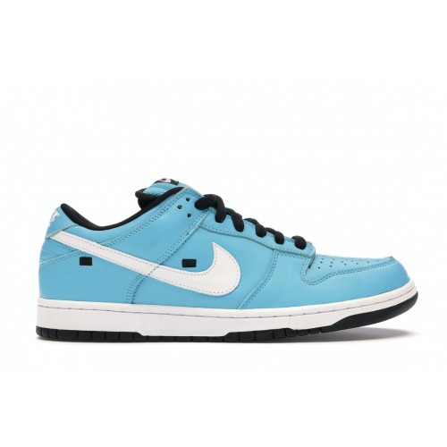 Кроссы Nike SB Dunk Low Tokyo Blue Taxi - мужская сетка размеров