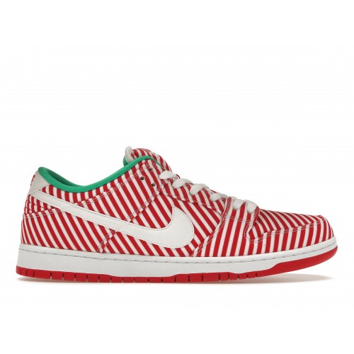 Кроссы Nike SB Dunk Low Candy Cane - мужская сетка размеров