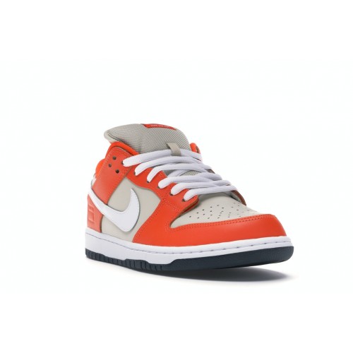 Кроссы Nike SB Dunk Low Orange Box - мужская сетка размеров