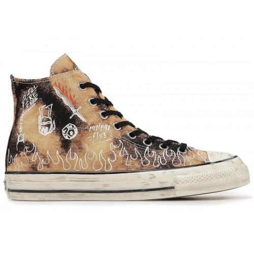 Converse Chuck Taylor All Star Aged 87 HC Hi Stranger Things Bleached Black - мужская сетка размеров