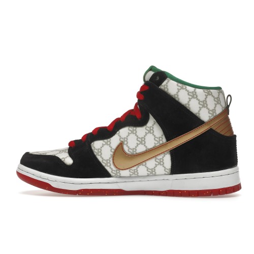 Кроссы Nike SB Dunk High Black Sheep Paid in Full - мужская сетка размеров