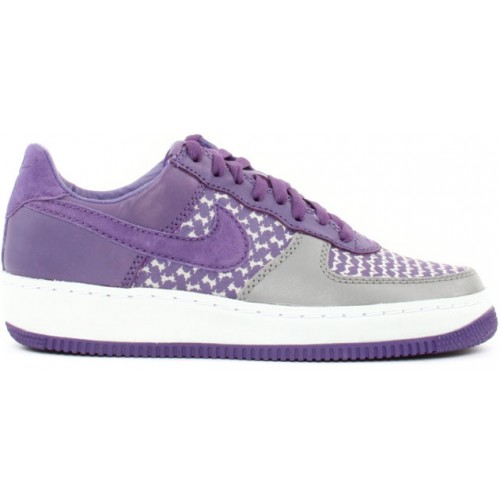 Кроссы Nike Air Force 1 Low Undefeated Purple - мужская сетка размеров
