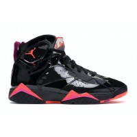 Женские кроссовки Jordan 7 Retro Black Patent (W)