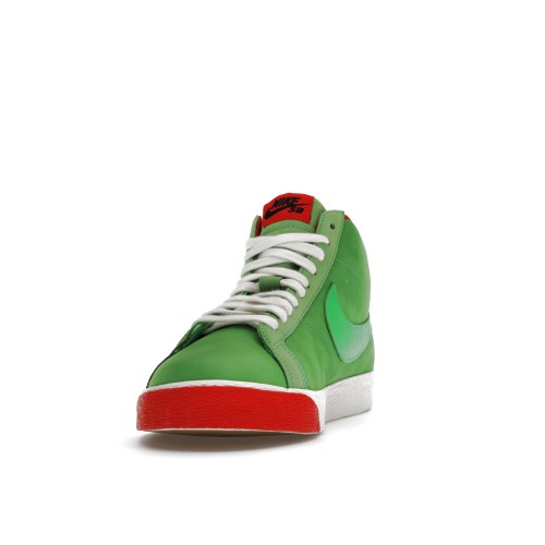 Мужские кроссовки Nike SB Blazer Green Spark Pimento