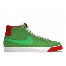 Мужские кроссовки Nike SB Blazer Green Spark Pimento