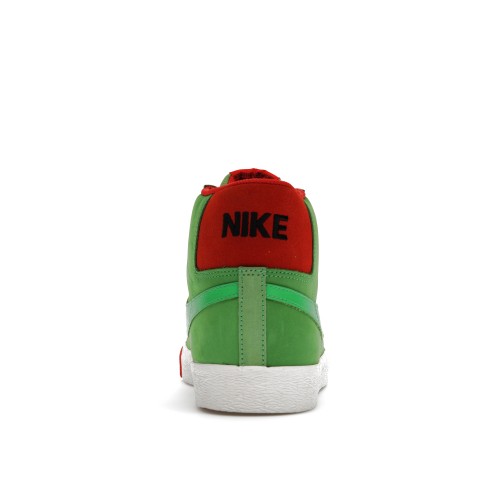 Мужские кроссовки Nike SB Blazer Green Spark Pimento