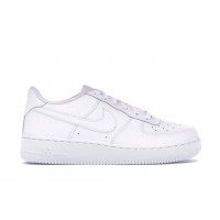 Подростковые кроссовки Nike Air Force 1 Low White (GS)