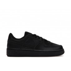 Детские кроссовки Nike Air Force 1 Low Triple Black (2017) (PS)