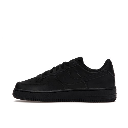 Кроссы Nike Air Force 1 Low Triple Black (2017) (PS) - детская сетка размеров