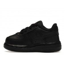 Малышам Nike Air Force 1 Triple Black (TD)