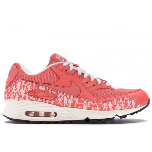 Nike Air Max 90 Powerwall Sunblush - мужская сетка размеров