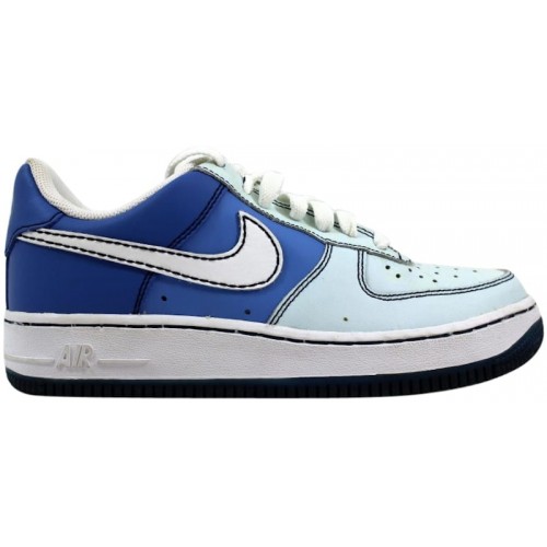Nike Air Force 1 Glacier Blue (GS) - подростковая сетка размеров