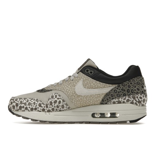 Кроссы Nike Air Max 1 Grey Safari - мужская сетка размеров