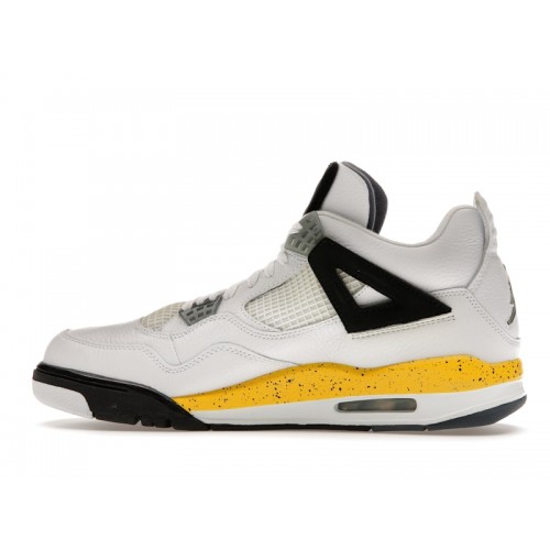Кроссы Jordan 4 Retro Tour Yellow / Rare Air - мужская сетка размеров