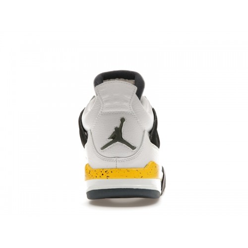 Кроссы Jordan 4 Retro Tour Yellow / Rare Air - мужская сетка размеров