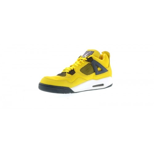 Кроссы Jordan 4 Retro Lightning (2006) - мужская сетка размеров
