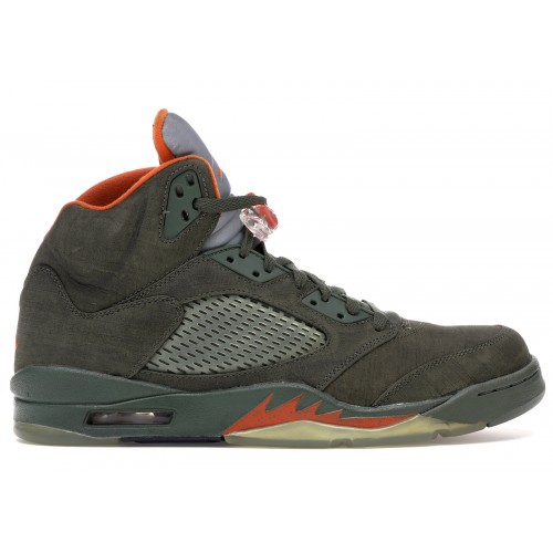 Кроссы Jordan 5 Retro Olive (2006) - мужская сетка размеров