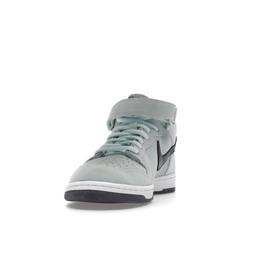 Кроссы Nike SB Dunk Mid Sea Crystal/Ice Green - мужская сетка размеров