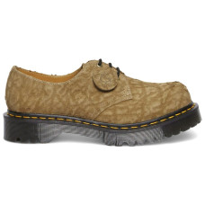 Dr. Martens 1461 Bex Emboss Suede Oxford Shoes Made in England Savannah Tan