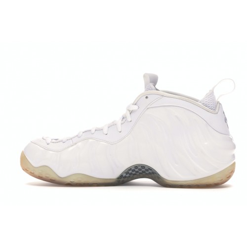 Кроссы Nike Air Foamposite One White Out - мужская сетка размеров