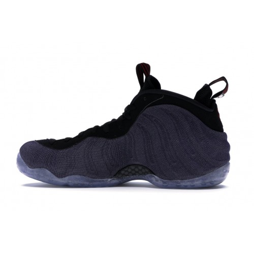 Кроссы Nike Air Foamposite One Denim - мужская сетка размеров