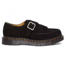 Dr. Martens Ramsey Kiltie Buckle Creepers Black Desert Oasis Suede