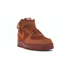 Мужские кроссовки Nike Air Force 1 Mid Dark Russet Guava Ice