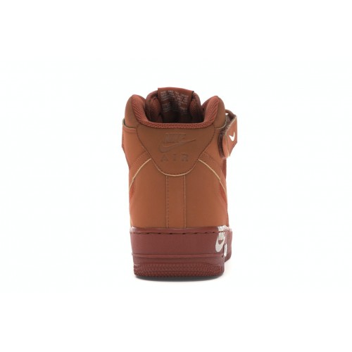 Мужские кроссовки Nike Air Force 1 Mid Dark Russet Guava Ice