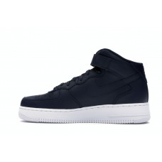 Мужские кроссовки Nike Air Force 1 Mid 07 Obsidian White