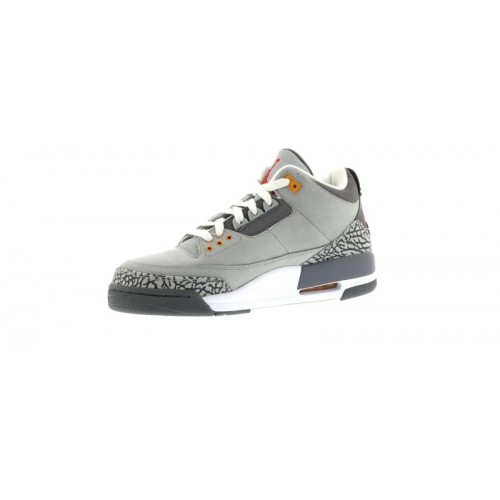 Кроссы Jordan 3 Retro Cool Grey (2007) - мужская сетка размеров