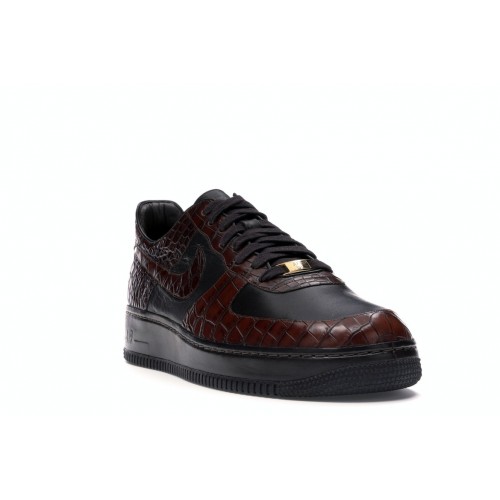 Кроссы Nike Air Force 1 Low Crocodile Lux 25th Anniv - мужская сетка размеров