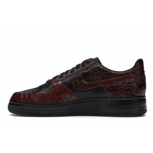Кроссы Nike Air Force 1 Low Crocodile Lux 25th Anniv - мужская сетка размеров