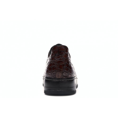 Кроссы Nike Air Force 1 Low Crocodile Lux 25th Anniv - мужская сетка размеров