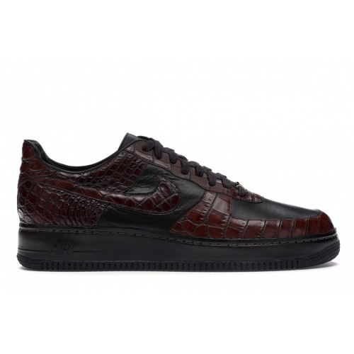 Кроссы Nike Air Force 1 Low Crocodile Lux 25th Anniv - мужская сетка размеров