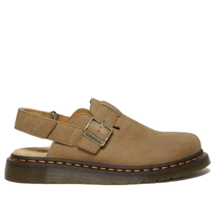 Dr. Martens Jorge 2 Tumbled Nubuck Slingback Mules Savannah Tan - мужская сетка размеров Dr. Martens Jorge 2 Tumbled Nubuck Slingback Mules Savannah Tan - мужская сетка размеров