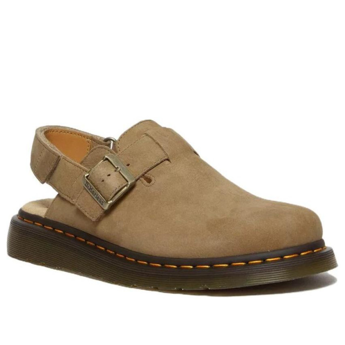 Dr. Martens Jorge 2 Tumbled Nubuck Slingback Mules Savannah Tan - мужская сетка размеров Dr. Martens Jorge 2 Tumbled Nubuck Slingback Mules Savannah Tan - мужская сетка размеров