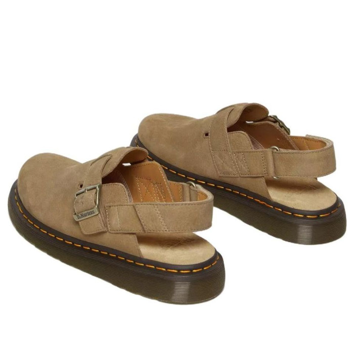 Dr. Martens Jorge 2 Tumbled Nubuck Slingback Mules Savannah Tan - мужская сетка размеров Dr. Martens Jorge 2 Tumbled Nubuck Slingback Mules Savannah Tan - мужская сетка размеров