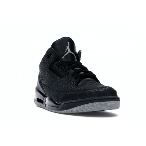 Кроссы Jordan 3 Retro Black Flip - мужская сетка размеров