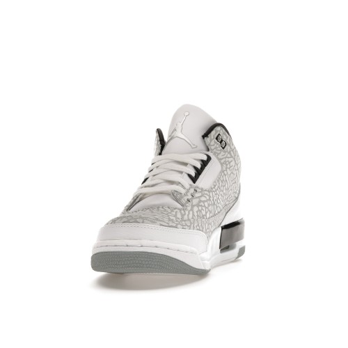 Кроссы Jordan 3 Retro White Flip - мужская сетка размеров